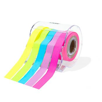 Conjunto de 5 Rolos de Papel Adesivo