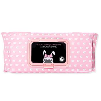 Toallitas Desmaquillantes Con Carbón de Bambú