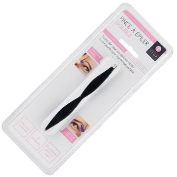 Pinça de Depilar Dupla Função