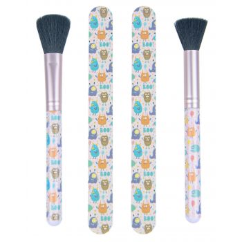 Conjunto de pincéis e ficheiros