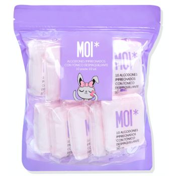 Algodones Impregnados con Tónico Desmaquillante