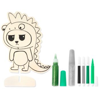 Pandino de madeira para decorar e pintar