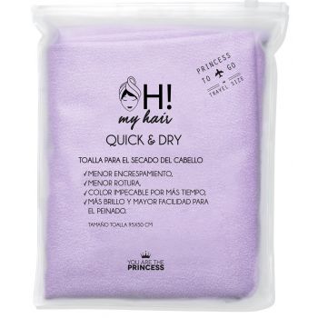 Oh My Hair Toalla para el Secado del Cabello Travel Size
