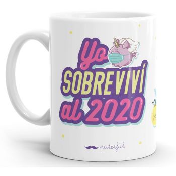 Eu sobrevivi à caneca 2020 Eu sobrevivi à caneca 2020