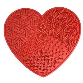 Joy &amp; Love Limpador de escovas com coração palpitante