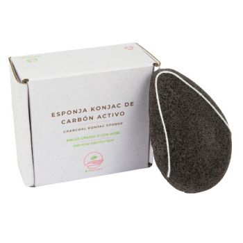 Esponja Konjac de Carbón Activo Esponja Konjac de Carbón Activo