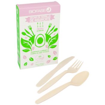 Set 24 Cubiertos Semilla de Aguacate Set 24 Cubiertos Semilla de Aguacate