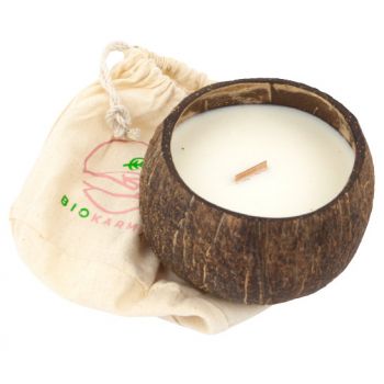 Vela de Coco Natural Vela de Coco Natural