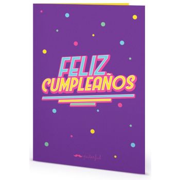 Tarjeta Felicitación Cumpleaños Tarjeta Felicitación Cumpleaños