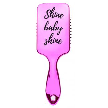 Cepillo Padel Rosa Metalizado Cepillo Padel Rosa Metalizado