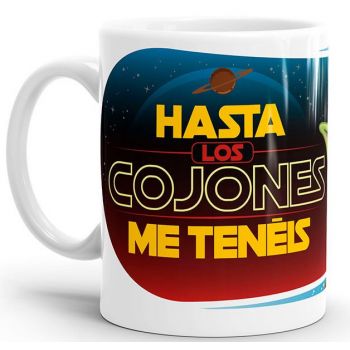 Caneca Têm até os Cojones Caneca Têm até os Cojones