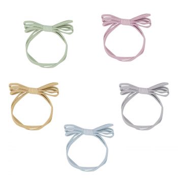 Set de 5 Gomas Multicolor Lazo