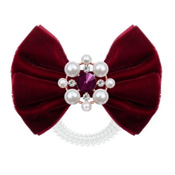 Bowtique de cabelo espiral British Royal a Bow