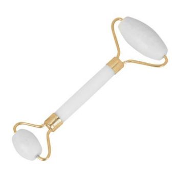 Rolo facial de jade branco