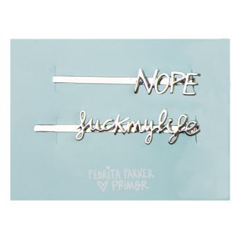 Nope Grampos de Cabelo 