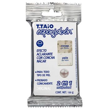 Esponja Efeito Clarificante com Concha Madrepérola