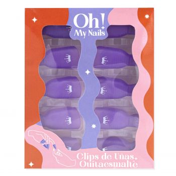 Oh My Nails Clips de Uñas Quitaesmalte