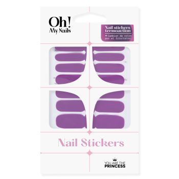 Oh My Nails Autocolantes Termoactivos Rosa &amp; Rose