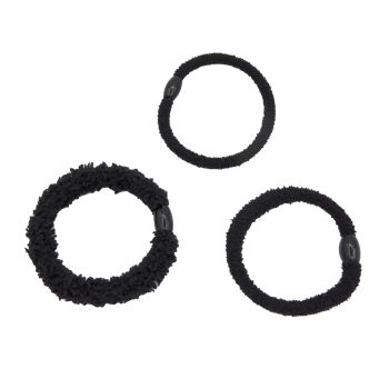 Set 3 Gomas Fluffy Negras Set 3 Gomas Fluffy Negras