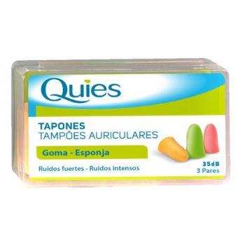 Tampões de ouvido coloridos