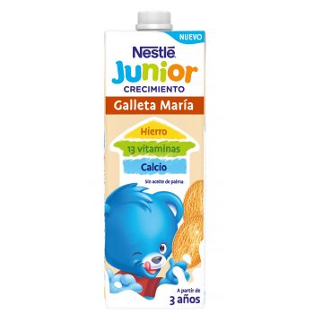 Leche Júnior Crecimiento Galleta María