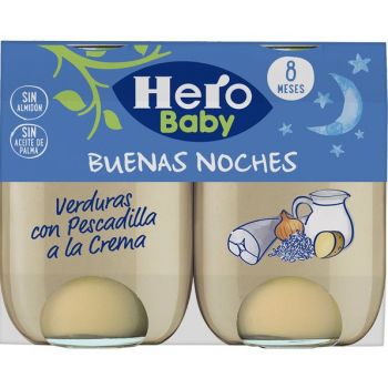 Tarritos de Verduras con Pescadilla a la Crema