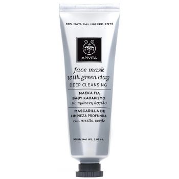 Mascarilla Facial Limpieza Profunda con Arcilla Verde Mascarilla Facial Limpieza Profunda con Arcilla Verde
