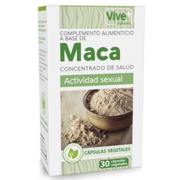 Cápsulas vegetais de Maca