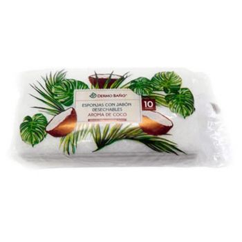 Dermobaño Esponja Jabonosa Coco