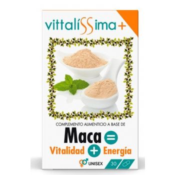 Vitalidade de Maca & Cápsulas de Energia