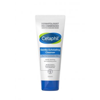 Produto de limpeza esfoliante suave