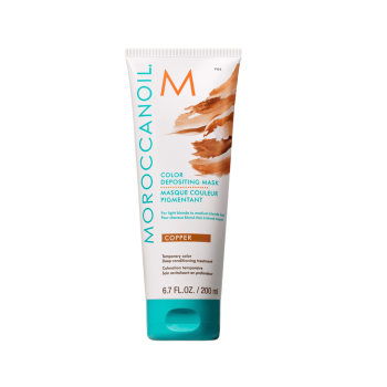 Mascarilla con Color: Copper