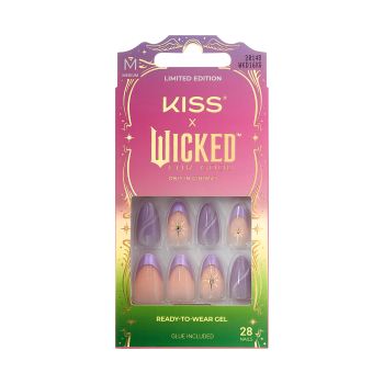 Kiss x Wicked For Good Conjunto de unhas postiças
