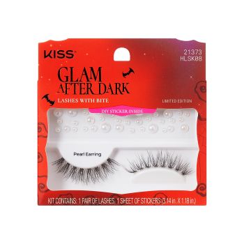 Glam After Dark Halloween Pearl Earring Pestañas Postizas