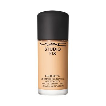 Studio Fix Mini Base de Maquillaje Mate Fluid SPF15 Control de Grasa y Brillos