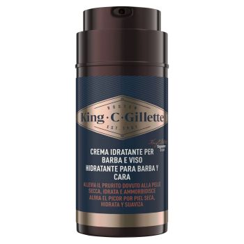 Gillette King C. Creme Hidratante para Rosto e Barba