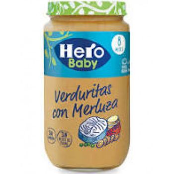 Tarritos de Verduritas con Merluza