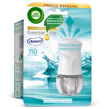 Essentials Oils Aromatizador elétrico Nenuco Difusor elétrico e refil