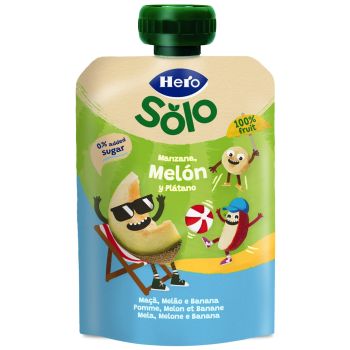 Saqueta de Fruta Maçã, Melão e Banana +6 Meses
