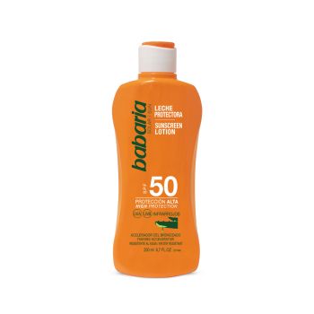 Leche Protector Solar Aloe SPF 50