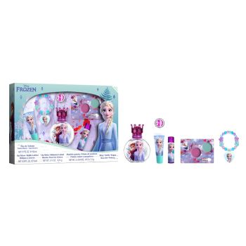 Coffret Frozen Eau de Toilette + Kit Cosmética e Bijuteria