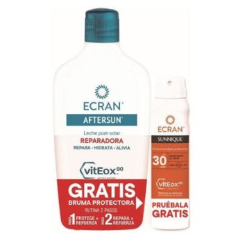 Aftersun Pack Leche Post-Solar Reparadora + Bruma Spray Sunnique SPF 30