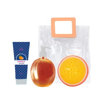Conjunto de Banho Aromas Laranja