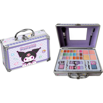Estojo de maquilhagem em alumínio Kuromi