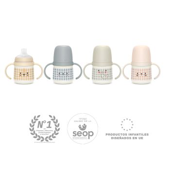 Biberón Entrena Asas Silicona
