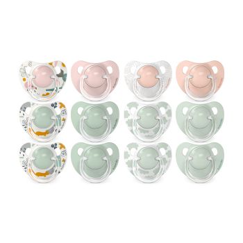 Chupetes Anatómicos Tetina Silicona 0-6M