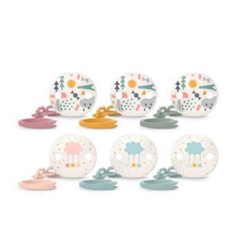 Broche Pinza Cadenita Redondo