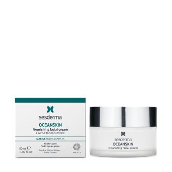 Creme facial nutritivo para pele de oceano