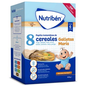 Papilla 8 Cereales con Galletas María