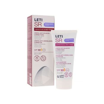 SR Creme Corretor com Cor Anti-Vermelhidões SPF30